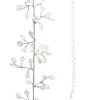 Raz 5' Clear Beaded Christmas Tree Garland G4403603