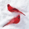 Raz 7" Clip On Cardinal Christmas Ornament 4053314
