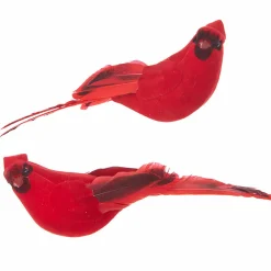 Raz 7" Clip On Cardinal Christmas Ornament 4053314