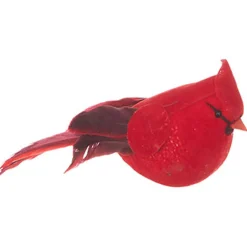 Raz 4.5" Clip On Cardinal Christmas Ornament 4053316