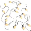 Raz 14' Connectable Matte Kismet String Christmas Lights On White Wire L4437012