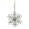 Raz 5" Cool Blue Jewel Snowflake Christmas Ornament 4413519