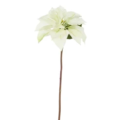 Raz 24.5" Cream Poinsettia Stem Christmas Tree Accessory F4341710