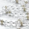 Raz 6' Crystal And Pearl Christmas Tree Garland G4216330