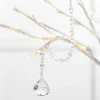 Raz 13.5" Crystal Drop Glass Christmas Ornament 4422895
