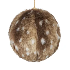 Raz 5" Fawn Faux Fur Christmas Ornament 4116374