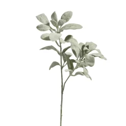 Raz 18" Flocked Lamb's Ear Christmas Tree Pick F4422680
