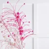 Raz 42" Fuchsia Pink Glittered Ball Christmas Tree Spray F4402476
