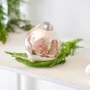Raz 5" Gingerbread House Ball Glass Christmas Ornament 4424581