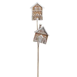 Raz 25.5" Gingerbread House Christmas Tree Spray F4406641