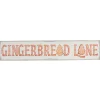 Raz 28" Gingerbread Lane Wooden Christmas Sign 4428085