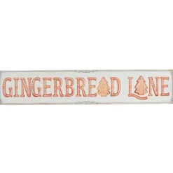 Raz 28" Gingerbread Lane Wooden Christmas Sign 4428085