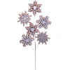 Raz 16.5" Gingerbread Snowflake Christmas Tree Spray F4432745