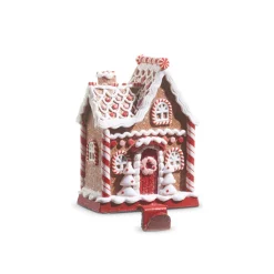 Raz 6.5" Gingerbread Stocking Holder 4316090