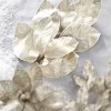Raz 27" Gold Glittered Magnolia Leaf Christmas Tree Spray F4206770