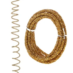 Raz 10' Gold Glittered Rope Christmas Tree Garland G4206838