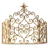 Raz 17" Gold Scrollwork Creche Christmas Backdrop Decoration 4411329