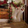 Raz 42.5" Gold Scrollwork Stocking Holder Stand 4317036