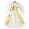 Raz 16" Golden Angel Christmas Tree Topper 4215536