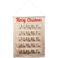 Raz 34" Hanging Advent Calendar Christmas Decoration 4319307