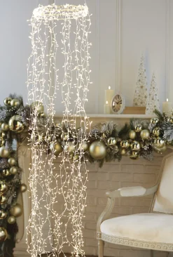 Raz 5.5' Hanging Pendant Cluster Light Christmas Decoration L4240615