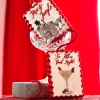 Raz 5" Holiday Cocktails Scalloped Edge Glass Christmas Ornament 4324575