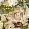 Raz 14.5" Holy Family Nativity Set Christmas Decoration 4210653