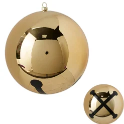 Raz 6" Jingle Bell Ball Christmas Ornament 4232786