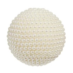 Raz 5" Large Pearl Ball Christmas Ornament 4302379