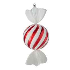 Raz 18.5" Large Peppermint Candy Christmas Ornament 4214944