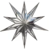 Raz 15" Large Silver Mirrored Star Christmas Ornament 4416408