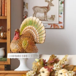 Raz 13" Large Turkey Fall Thanksgiving Decoration 4317045