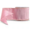 Raz 4" Metallic Pink Wired Christmas Ribbon R4427746