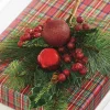 Raz 18.5" Mixed Greenery With Berries And Ornaments Christmas Tree Pick F4226019