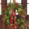 Raz 30" Mixed Greenery With Pinecone And Berry Wreath W4111581