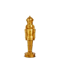 Raz 36" Or 48" Large Lighted Gold Nutcracker Christmas Figure Decoration