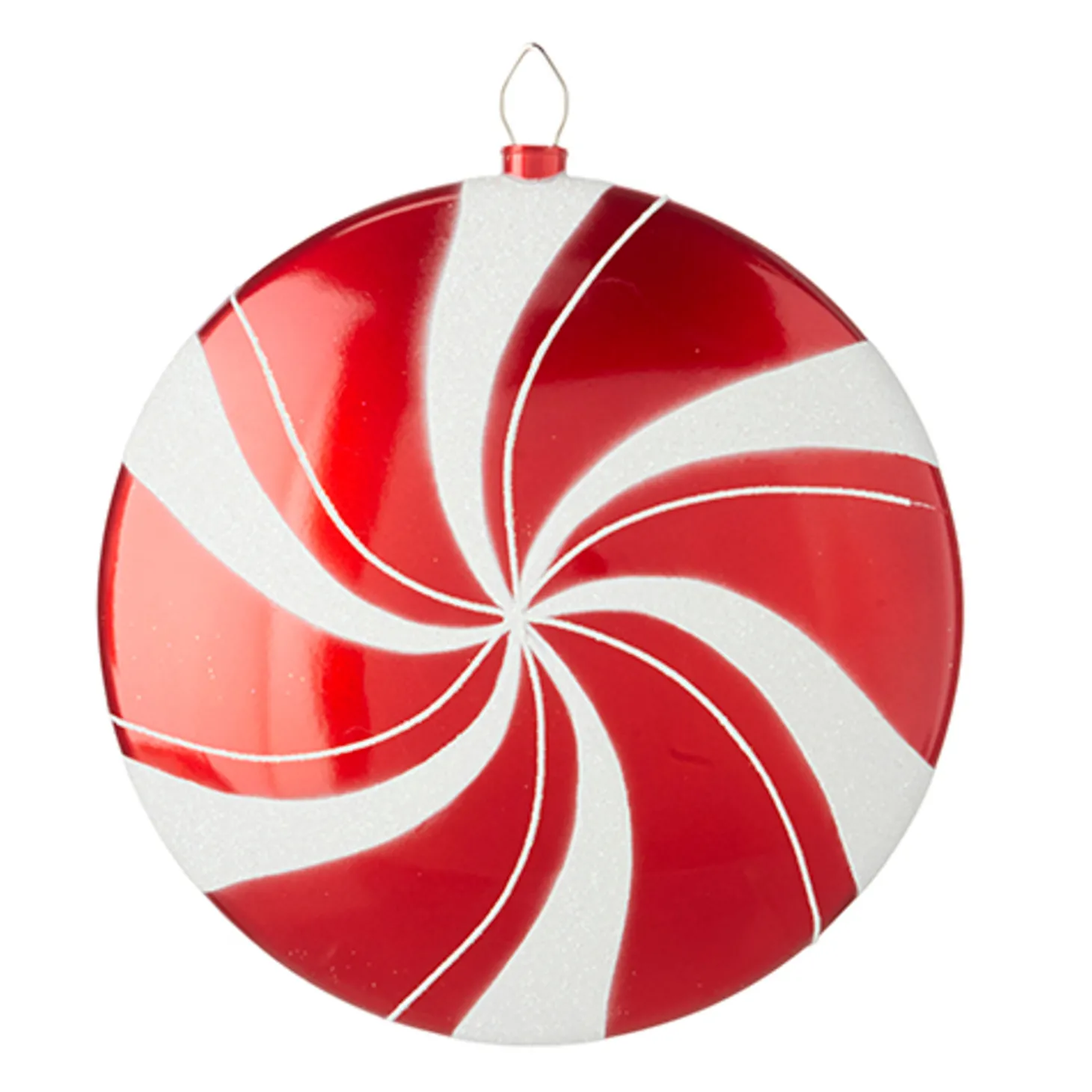 Raz 10" Or 12" Large Peppermint Christmas Ornament