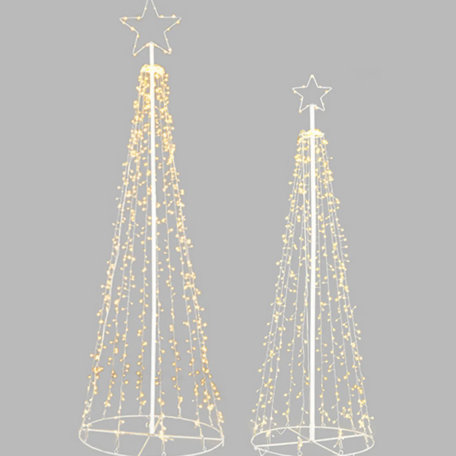 Raz 4.5' Or 6' Lighted Tree Outdoor Christmas Decoration