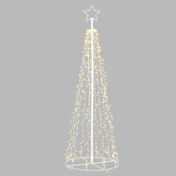 Raz 4.5' Or 6' Lighted Tree Outdoor Christmas Decoration