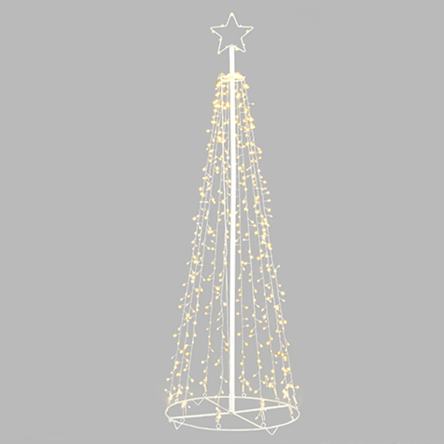 Raz 4.5' Or 6' Lighted Tree Outdoor Christmas Decoration