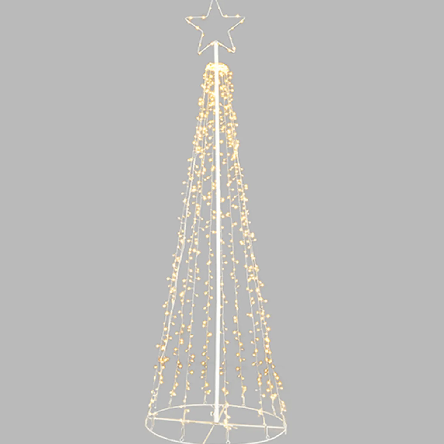 Raz 4.5' Or 6' Lighted Tree Outdoor Christmas Decoration