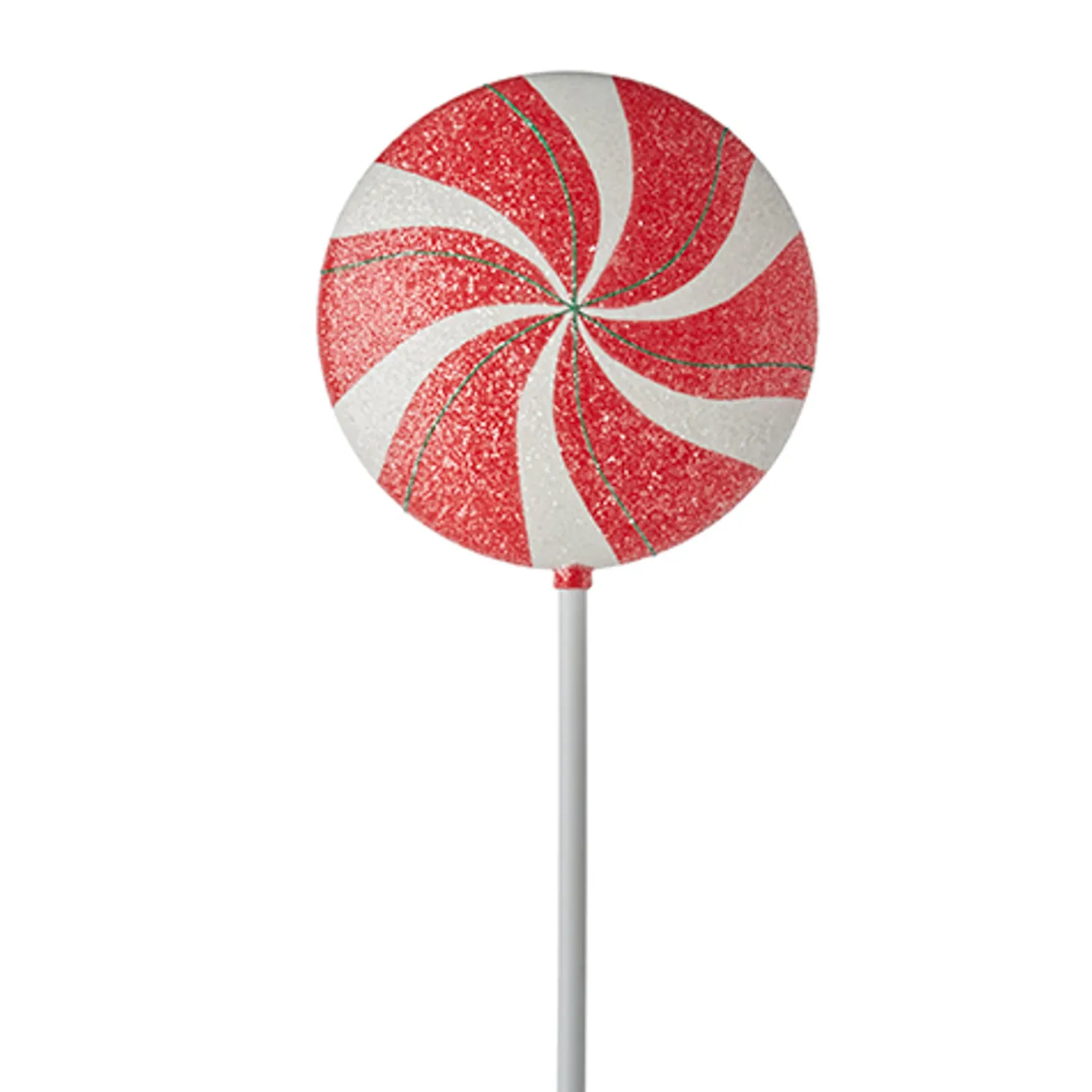 Raz 24" Or 30" Peppermint Lollipop Stem Christmas Tree Pick