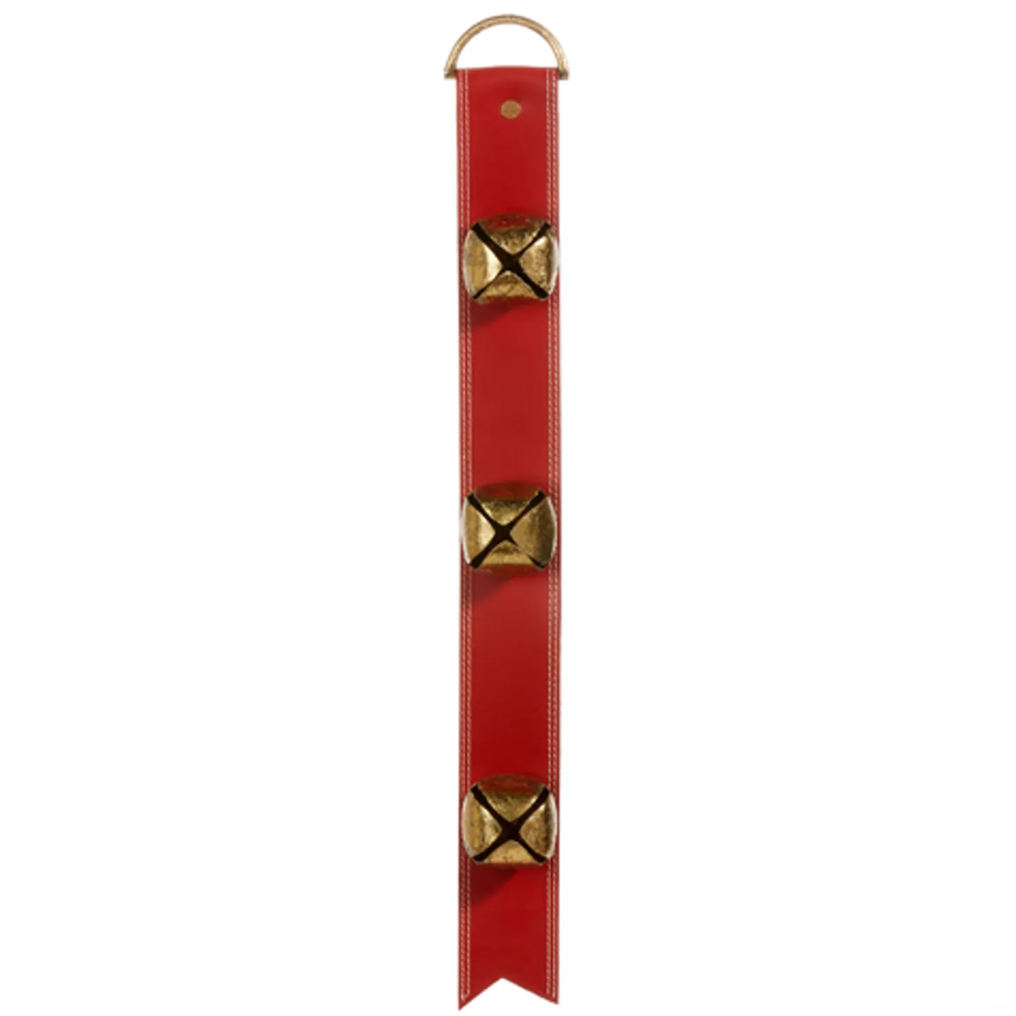 Raz 24" Or 32" Red Sleigh Bell Door Hanger Christmas Decoration