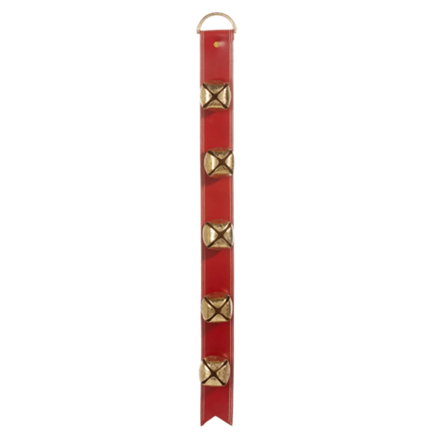 Raz 24" Or 32" Red Sleigh Bell Door Hanger Christmas Decoration