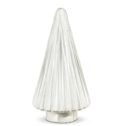 Raz 11.75" Or 15" Silver Glass Tree Christmas Decoration