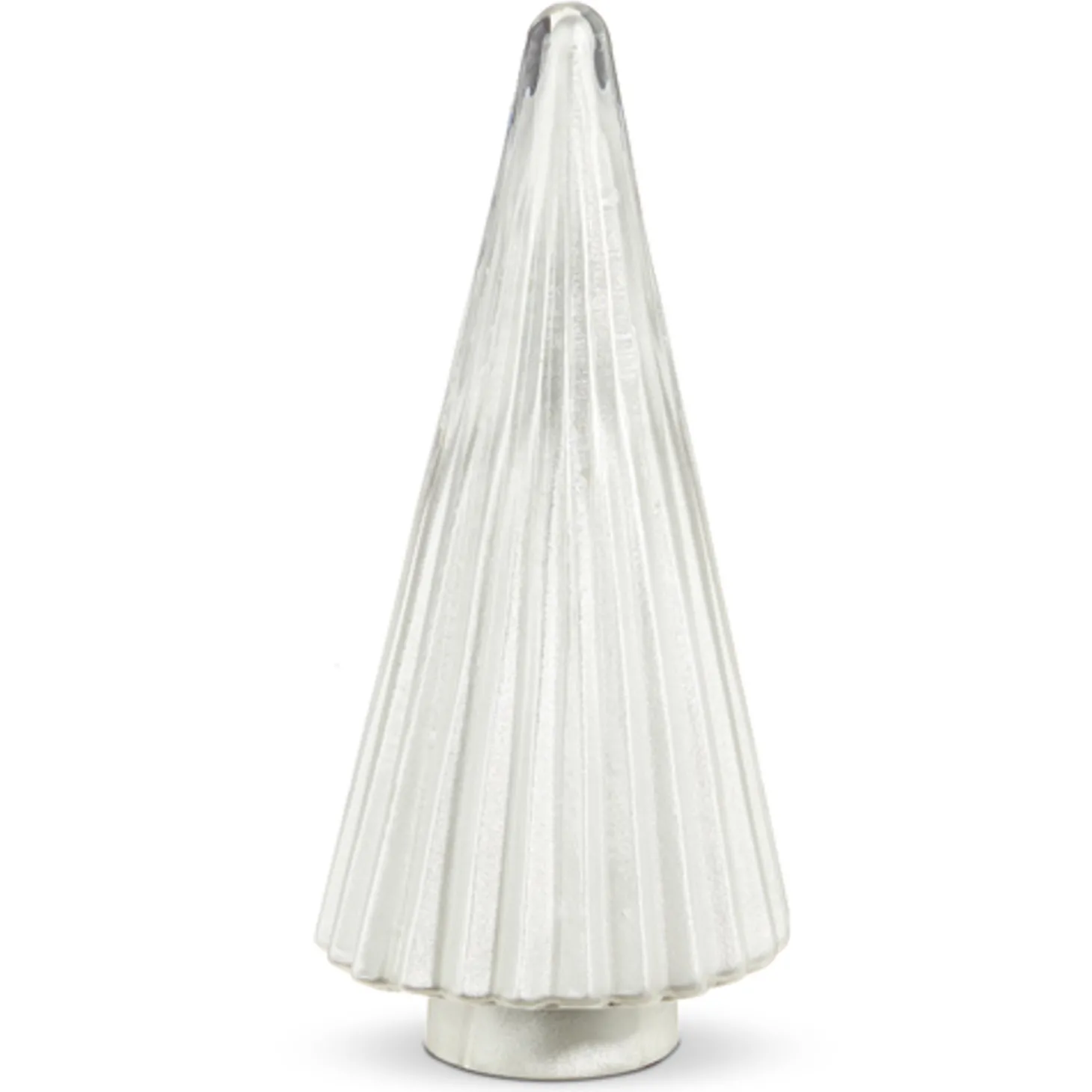 Raz 11.75" Or 15" Silver Glass Tree Christmas Decoration