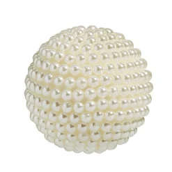 Raz 4" Pearl Ball Christmas Ornament 4402474