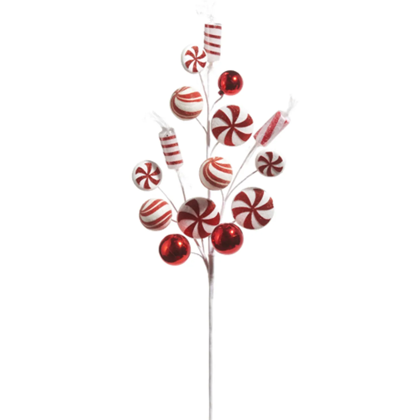 Raz 28" Peppermint Candy Christmas Tree Spray F4406694