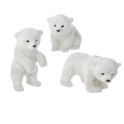 Raz 6.25" Polar Bear Cub Christmas Ornament 4250102