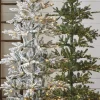 Raz 7.5' Pre-Lit Green Noble Fir Christmas Tree T4147022